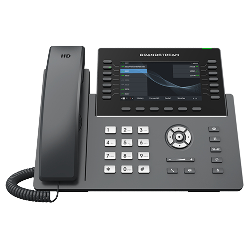 WiFi IP Phone Grandstream GRP2650 - Support PoE & Gigabit - Termasuk Adaptor