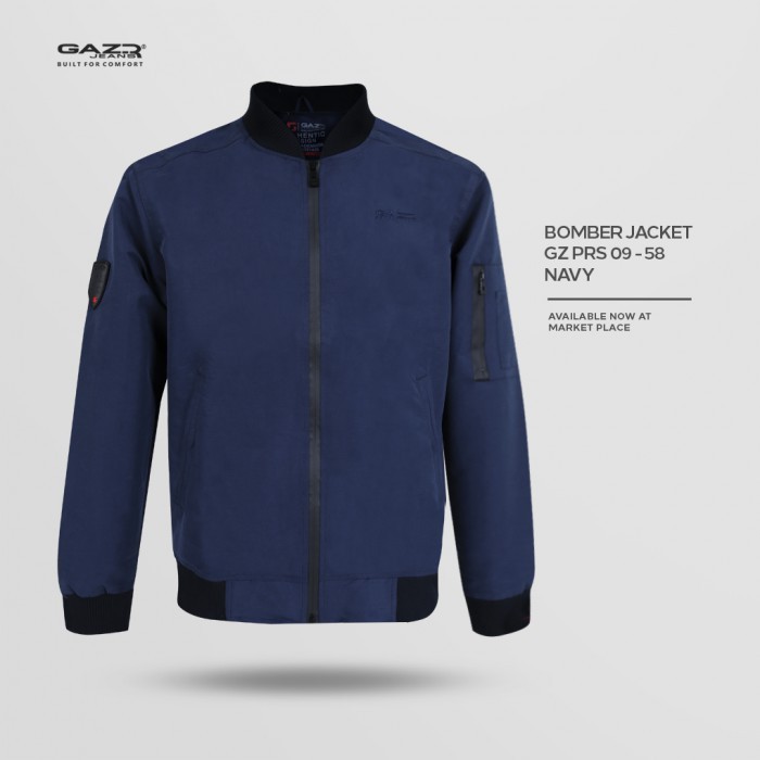 GAZR Bomber Jacket GZ PRS Jaket Bomber Parasut Pria