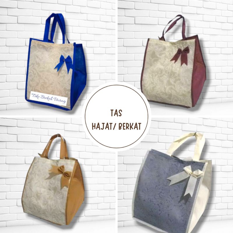 

Tas hampers/ tas hajatan/ tas piya embos kombinasi 22x22x30/ tas berkat
