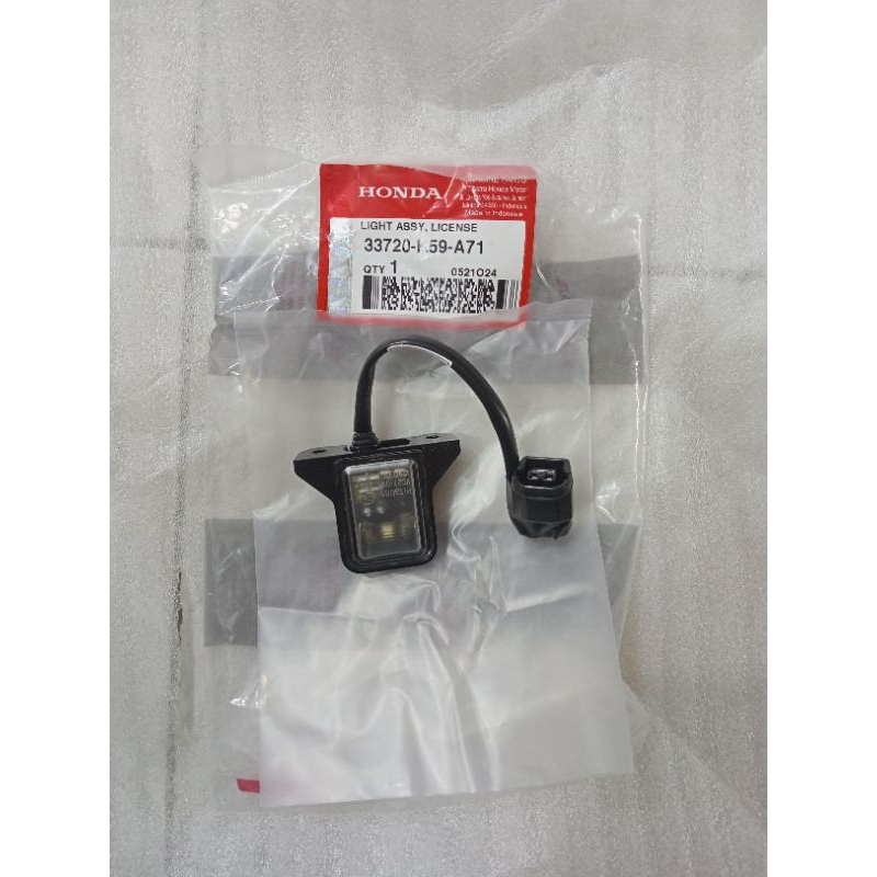 Lampu senja belakang Honda beat 2020-2023/lampu kecil plat Motor Asli AHM