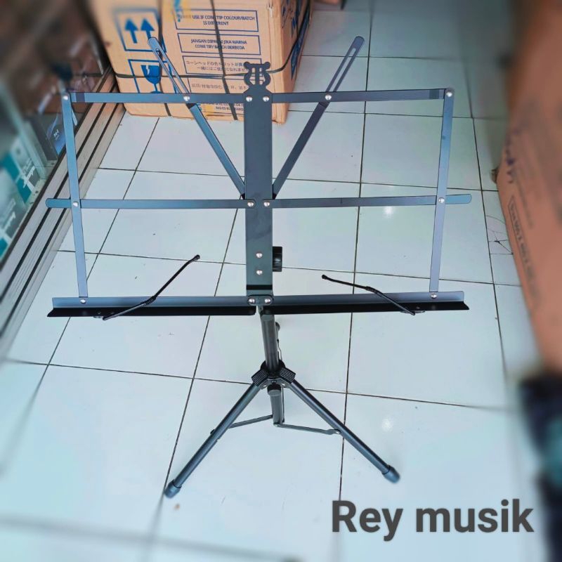 Stand Book Musik Stand Musik Stand Lipat Dudukan Buku Tempat Buku Lipat
