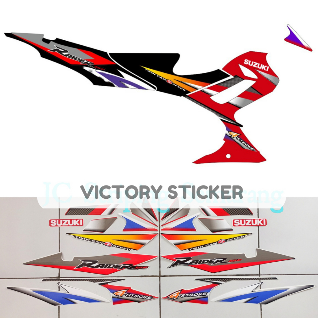 Striping Satria FU CBU 2005 custom raider