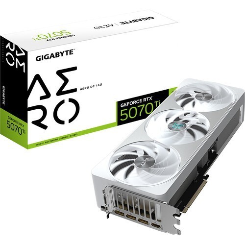 GIGABYTE GEFORCE RTX 5070 TI / RTX 5070TI AERO 16GB GDDR7 GV-N507TAERO OC-16GD