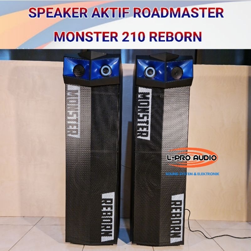 Speaker aktif ROADMASTER MONSTER 210 Bonus mic Shure Beta-58