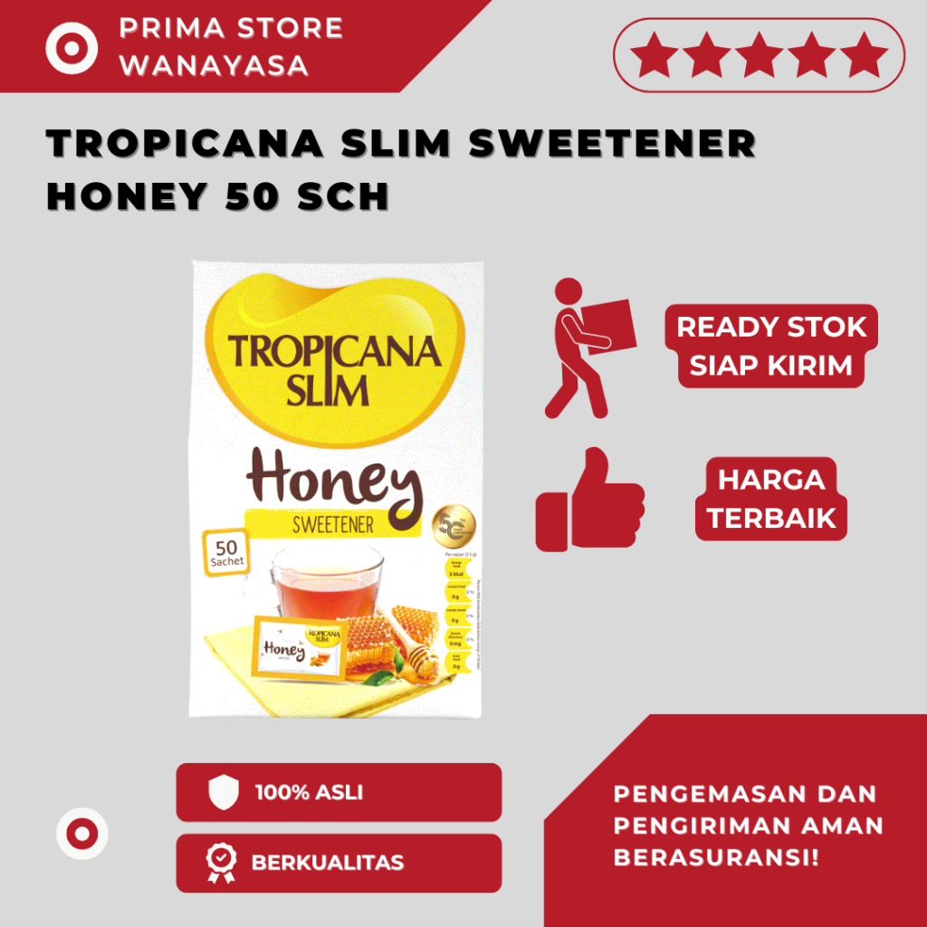 

Tropicana Slim Sweetener Honey 50sch