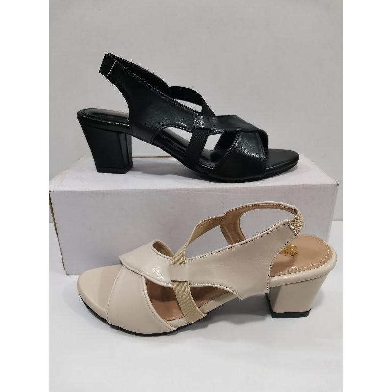 HEELS 5 CM TALI KARET BELAKANG STANLEY