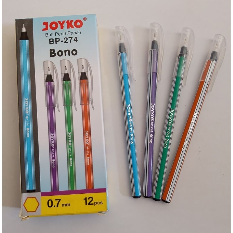 

(12PC) BOLPOIN JOYKO BP-274 BONO 0.7 HITAM