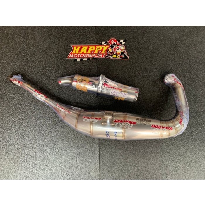 Knalpot AHAU Racing Fullset Ninja 150 RR 39L