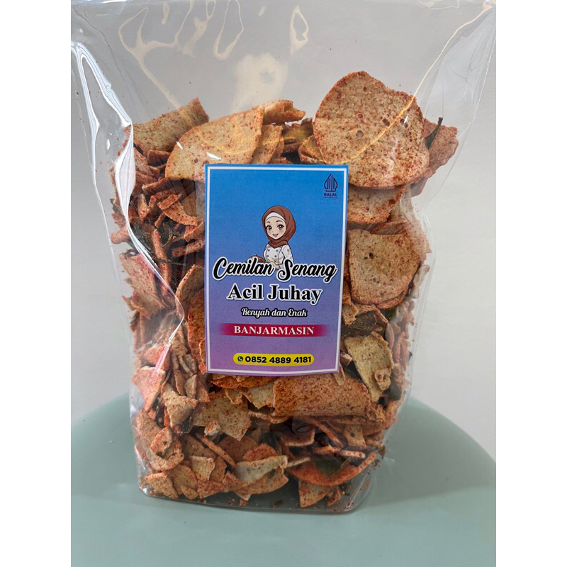 

Basreng Pedas Kering Gurih Renyah Cemilan Acil Juhay