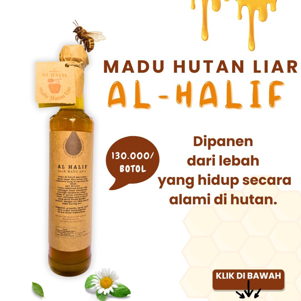 

Madu asli/Madu hutan liar/Madu odeng Alhalif