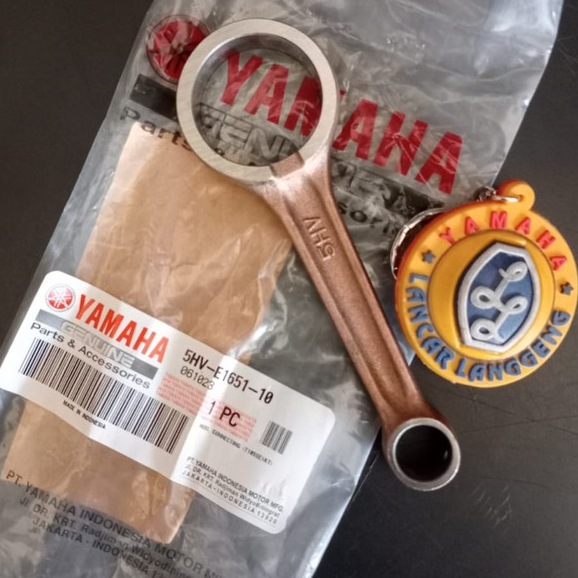 STANG SEHER /CONNECTING ROD YAMAHA T105SE/ CRYPTON /VEGA ORIGINAL YGP 5HV-E1651-10 (KEMASAN BARU) PO