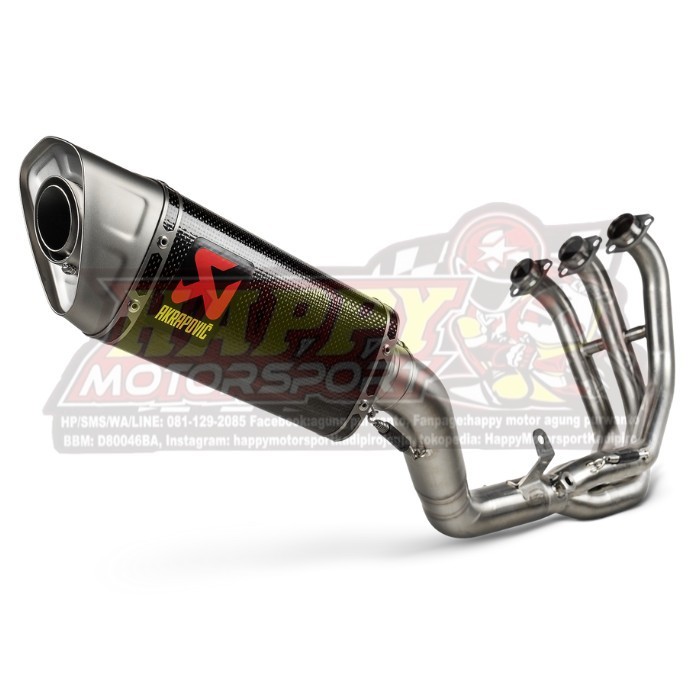 Knalpot Akrapovic Yamaha MT09 Racing Line Full System