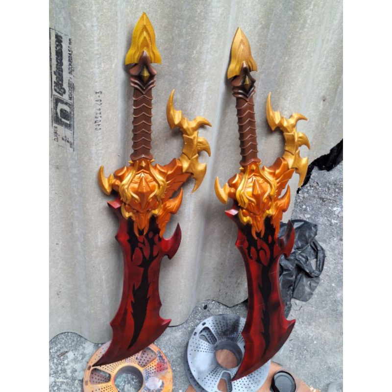 demon king dagger sung jin wo solo leveling cosplay