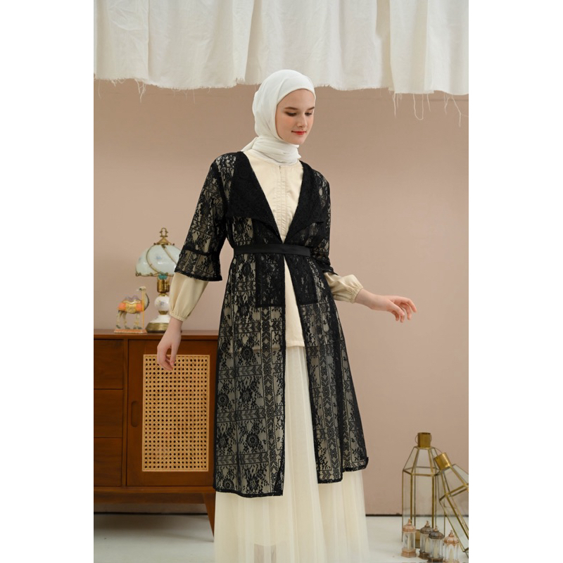 DAWNBLISSCO - CAERA OUTER | Outer Raya | Outer Brukat | Atasan Raya