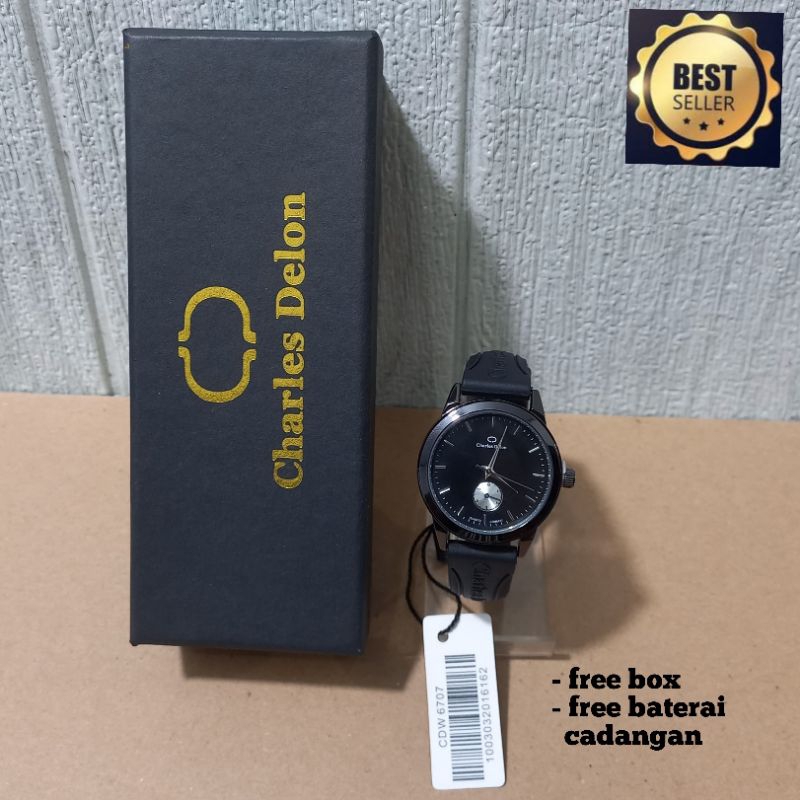 Jam Tangan Wanita/Jam Tangan Cewek Original Charles Delon