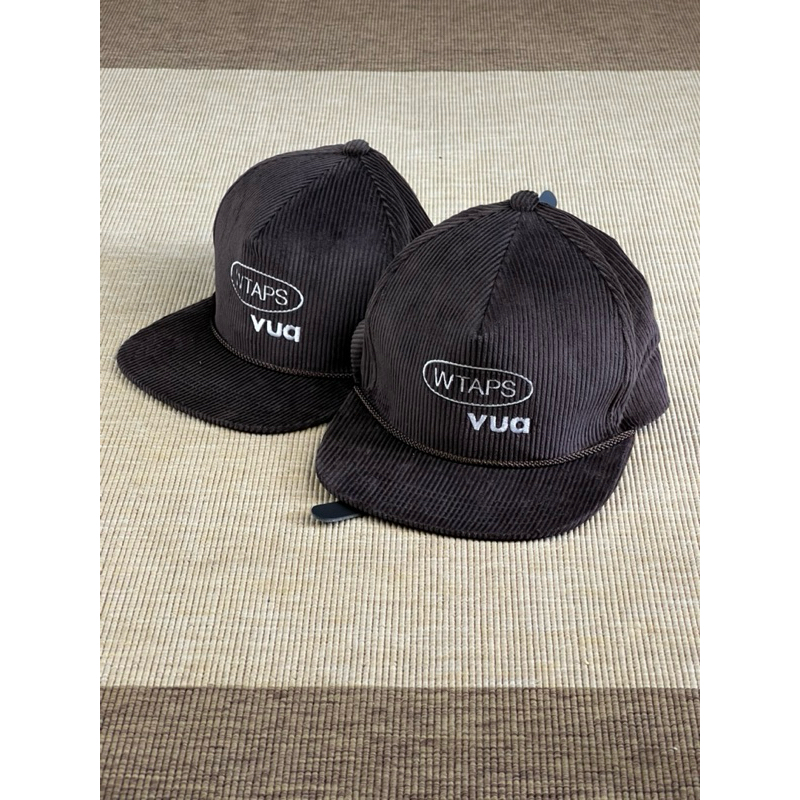 WTAPS MILITIA 01 CORDUROY CAP BROWN
