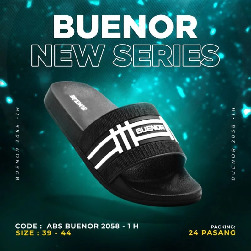 Sandal pria terbaru sandal dewasa sandal karet jelly tebal hitam anti-selip Sandal pria keren