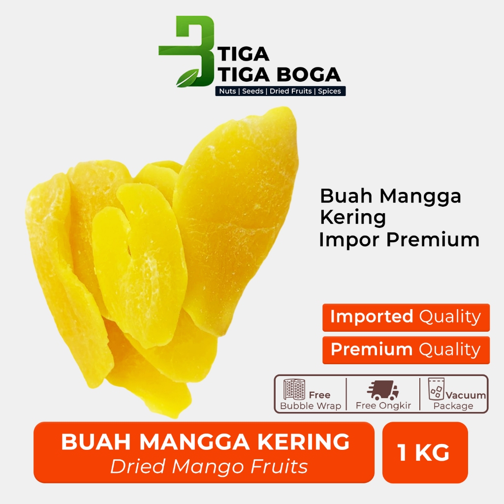 

Buah Mangga Kering / Dried Mango Fruit 1 KG