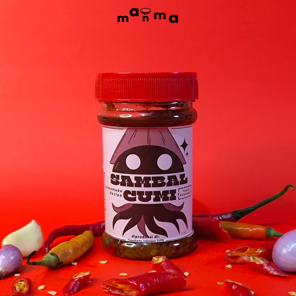

Sambal Cumi Kemasan 125 gr - Sambal Edition by Tekan