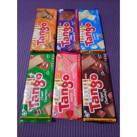 

Wafer Tango Vanila Delight / Coklat / Strawberry 110gr