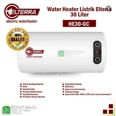 WATER HEATER HANDAL ELTERRA/ PEMANAS AIR LISTRIK ELTERRA 30GC 30 LITER