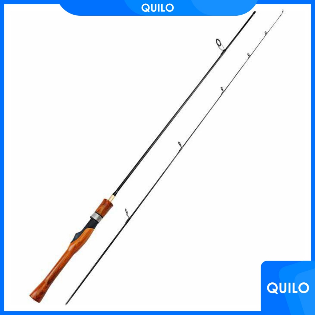 JORAN PANCING SPINNING DOUBLE TANGKAI FISHING 1.68M GAGANG PORTABLE