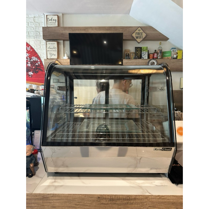 Krisbow Showcase penghangat makanan RTR - Black SECOND