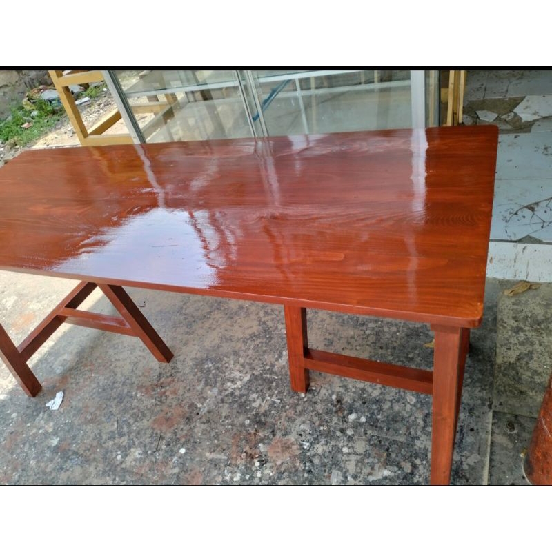 1 Set Meja dan Kursi Sandaran | Meja Kursi Sandaran Warkop | Meja Kursi 1 Set Sandaran | Kursi Meja 