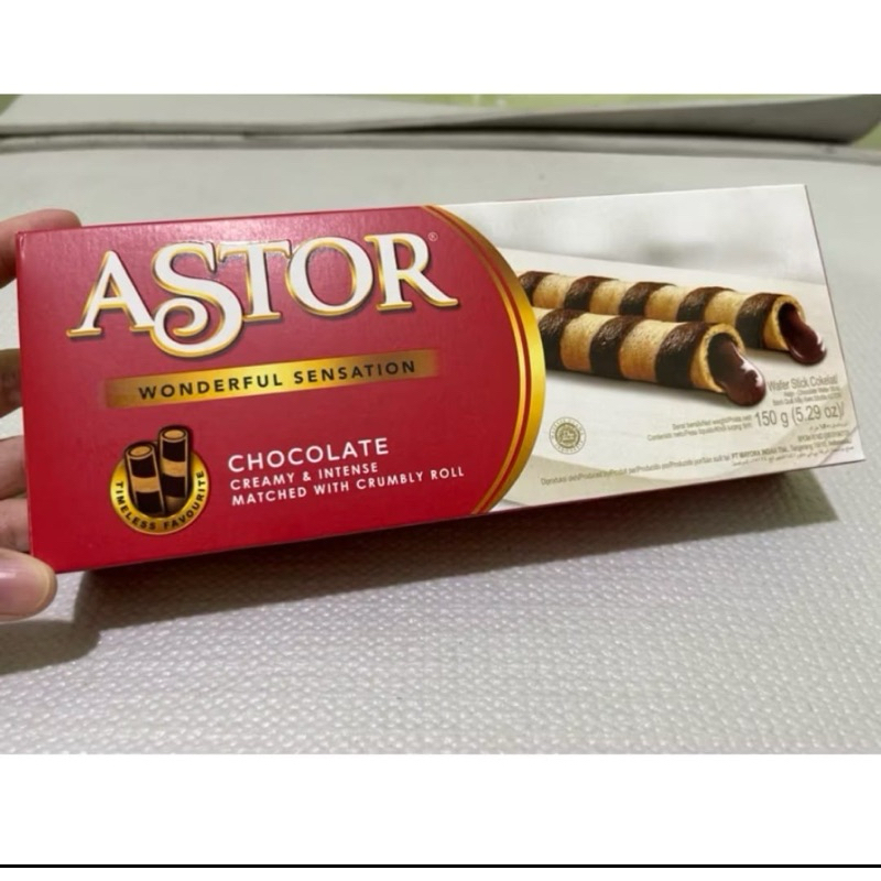 

ASTOR WAFER STICK CHOCOLATE 150 g