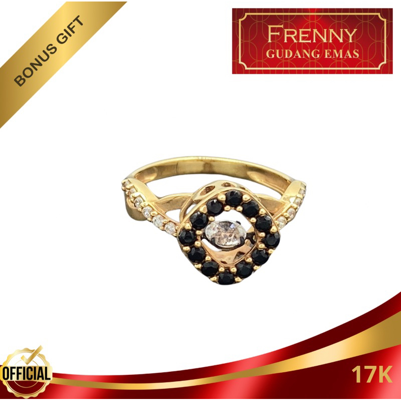Cincin Dancing Stone 17K
