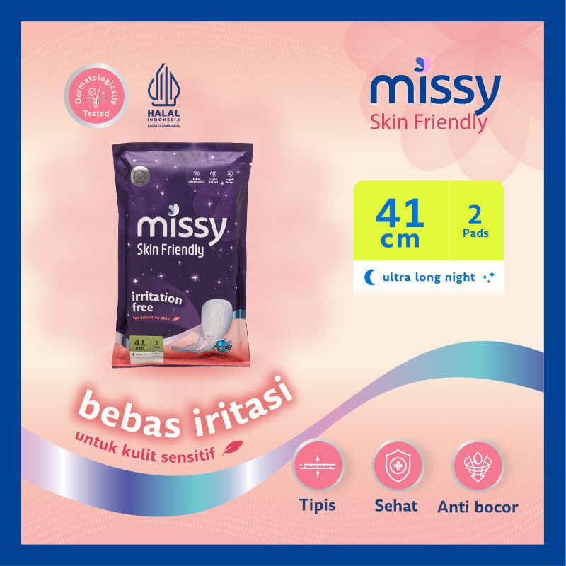 Missy SKIN FRIENDLY Pembalut Travel pack