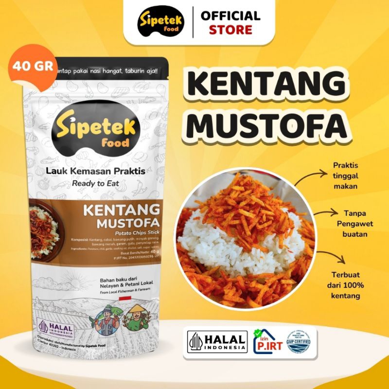 

Kentang Mustofa 170gr/40gr