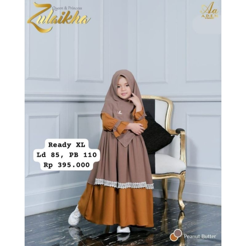 READY GAMIS ANAK QUEEN & PRINCES ZULAIKHA BY ADEN