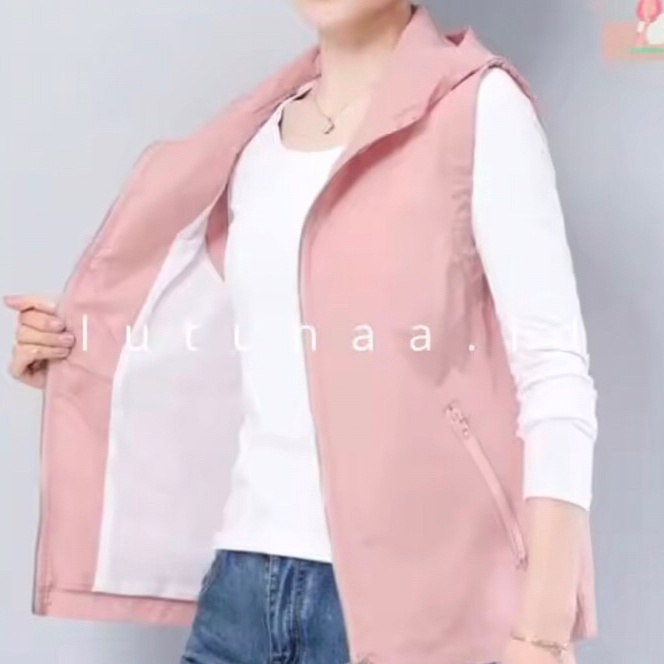 KF7 lutunaaid JAKET ROMPI WANITA HOODIE ROMPI CW STYLE KOREA