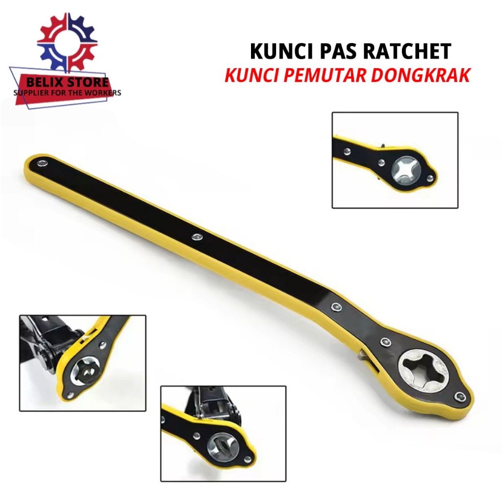 Kunci Pas Dongkrak Universal Kunci Pas Ratcheted Kunci Dongkrak Mobil Auto Repair