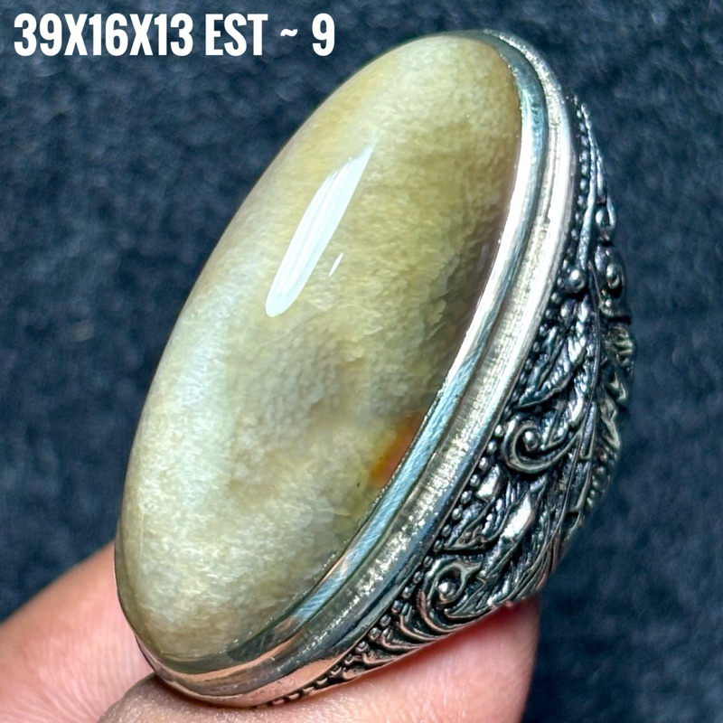 NATURAL BATU AKIK PANDAN OLI JUMBO JENONG