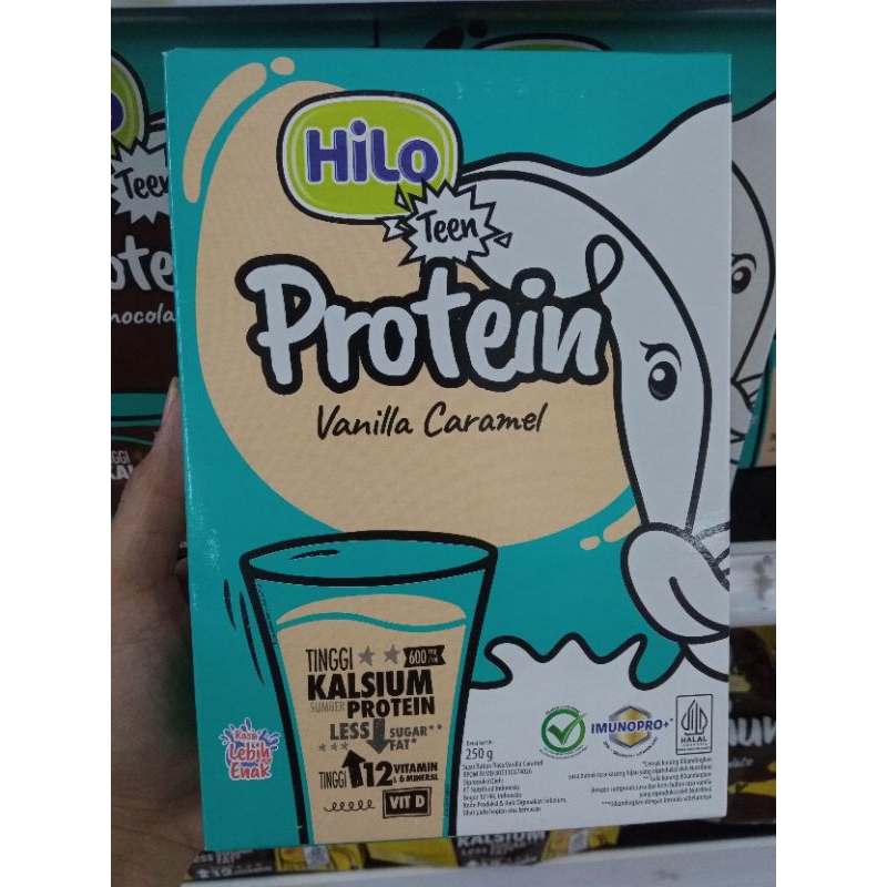 

Hilo Teen Vanilla Caramel 250gr - Susu Tinggi Kalsium Rendah Lemak