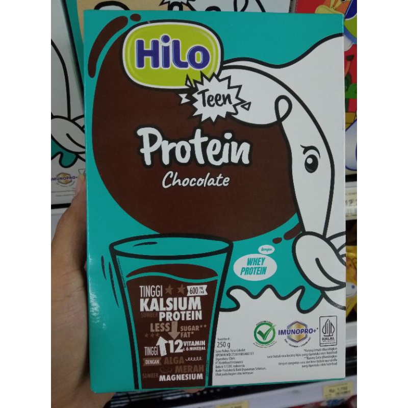 

Hilo Teen Chocolatos 250gr - Susu Tinggi Kalsium Rendah Lemak