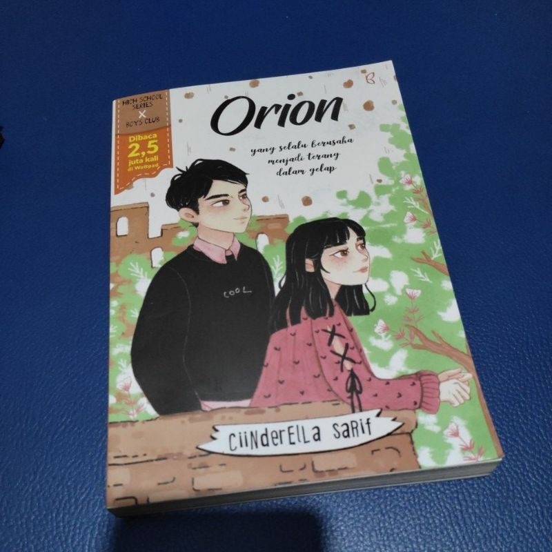 NOVEL ORION CIINDERELLA SARIF