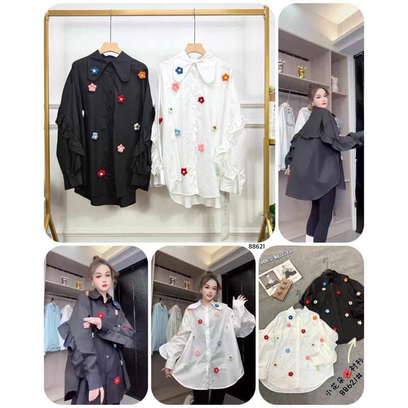 Pgmta Grosir Kemeja import Kode 88621 serian isi 4 pcs