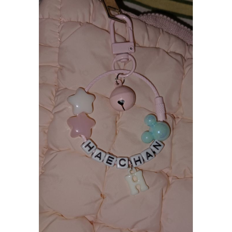 Bag charm keychain lonceng NCT DREAM costum nama