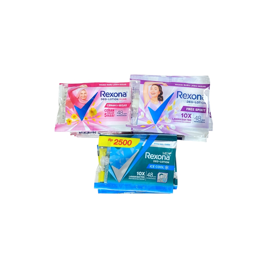 REXONA Sachet Ecer Rexona Deo Lotion Sachet Rexona Men Advance Whitening Free Spirit Ecer 9ml