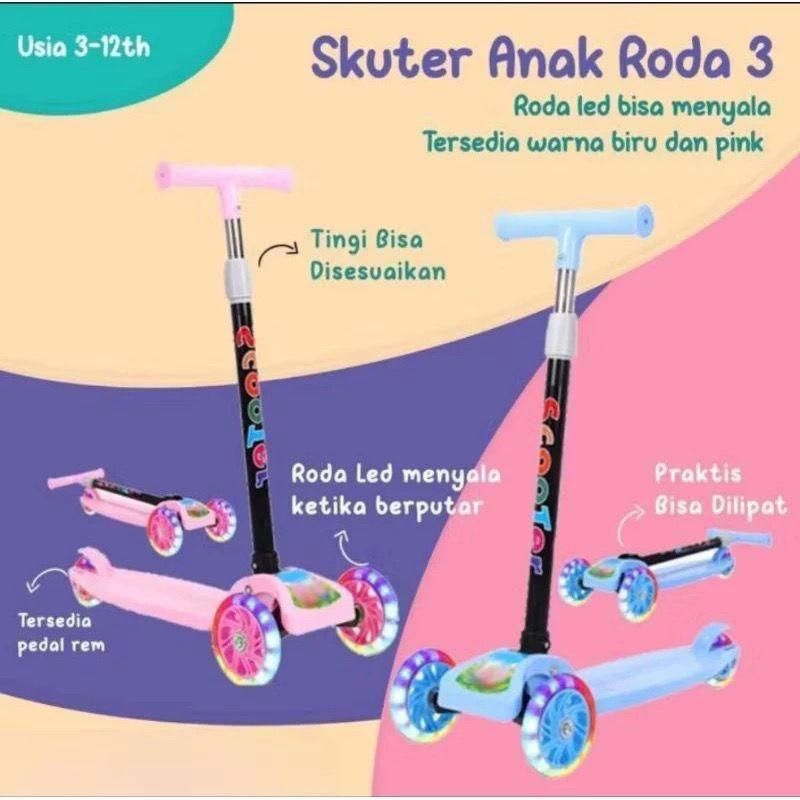 scooter anak roda 3