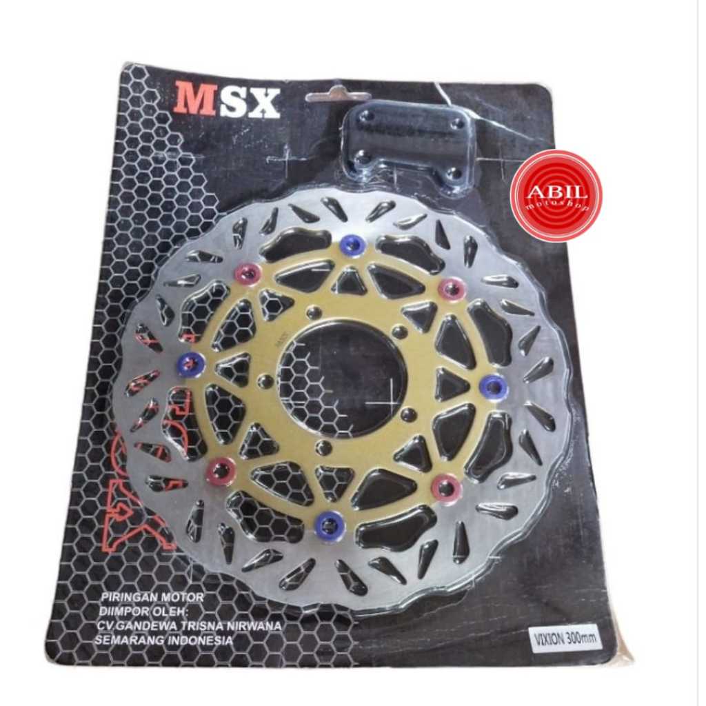 piringan cakram depan vixion old/new ukuran 300mm/ piringan cakram depan vixion besar