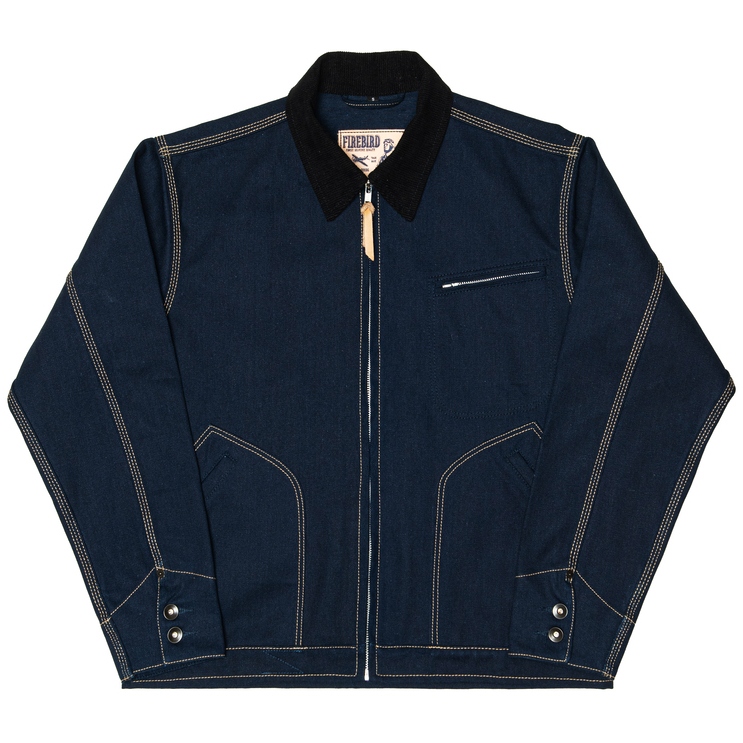 FIREBIRD MFG. - THE HARLAND TYPE II - 14 OZ Denim Work Jacket