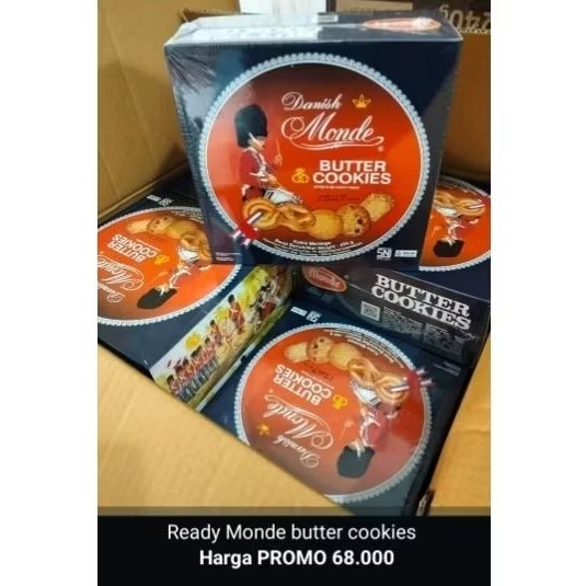 

monde butter cookies 454gr