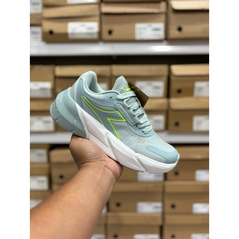 SEPATU RUNNING WANITA DIADORA KYLER MINT DIARU240119Z ORIGINAL BNIB SHOES