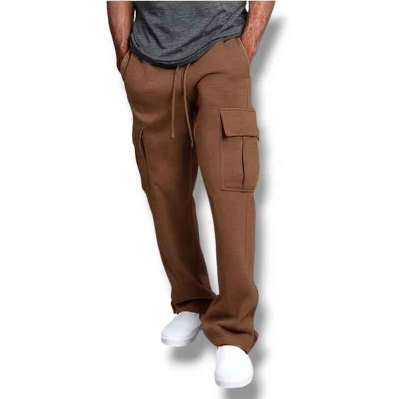 Hot Deals Celana Cargo Panjang Pria Korea Style Basic Sport Celana Training Kargo Panjang Pria