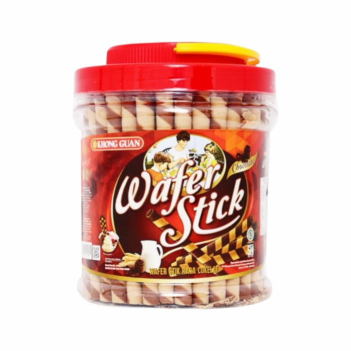 

Biskuit Wafer Stick KHONG GUAN Coklat 500 Gr toples