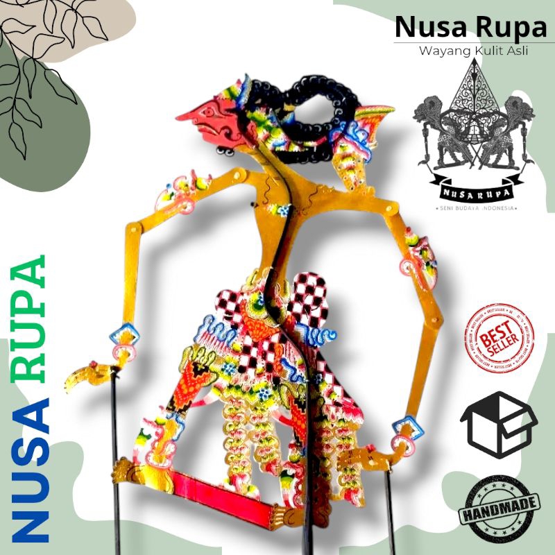 Wayang Kulit Asli SETYAKI Alusan Standar Dalang